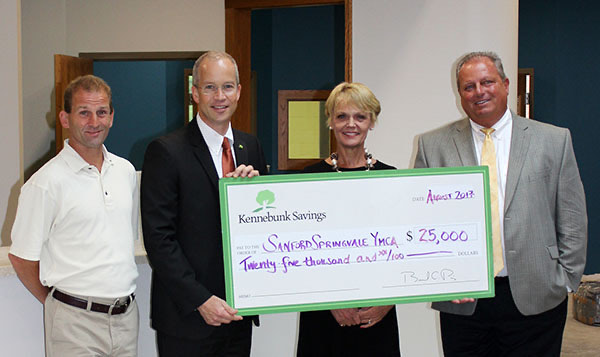 Kennebunk Savings Gift Spurs Momentum for															YMCA Expansion