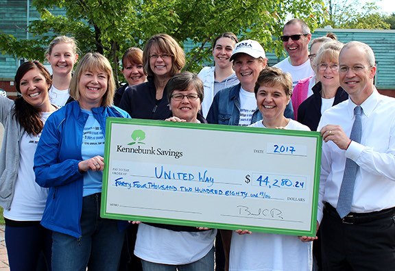 Kennebunk Savings Partners with United Way of															York County