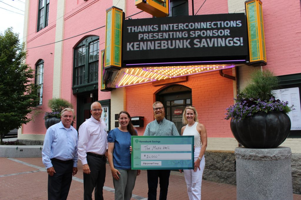 featured August 12 2022 strawberry banke museum names kennebunk savings terrace in dedication ceremony