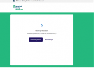 Logging in for the First Time - Kennebunk Savings