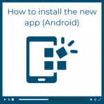 Logged in on desktop