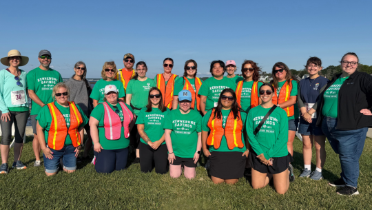 Volunteering at Caring Unlimited 5K